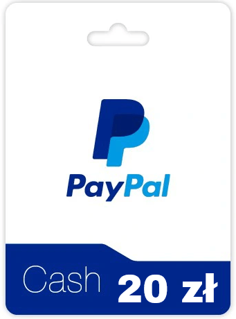 Doładowanie PayPal - 20 zł